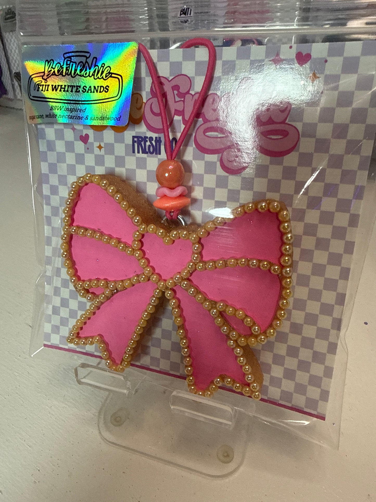 RTS: Pink Bow | Fiji White Sands