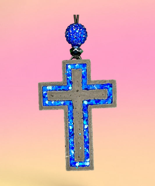 Cross With Outline (large) Freshie