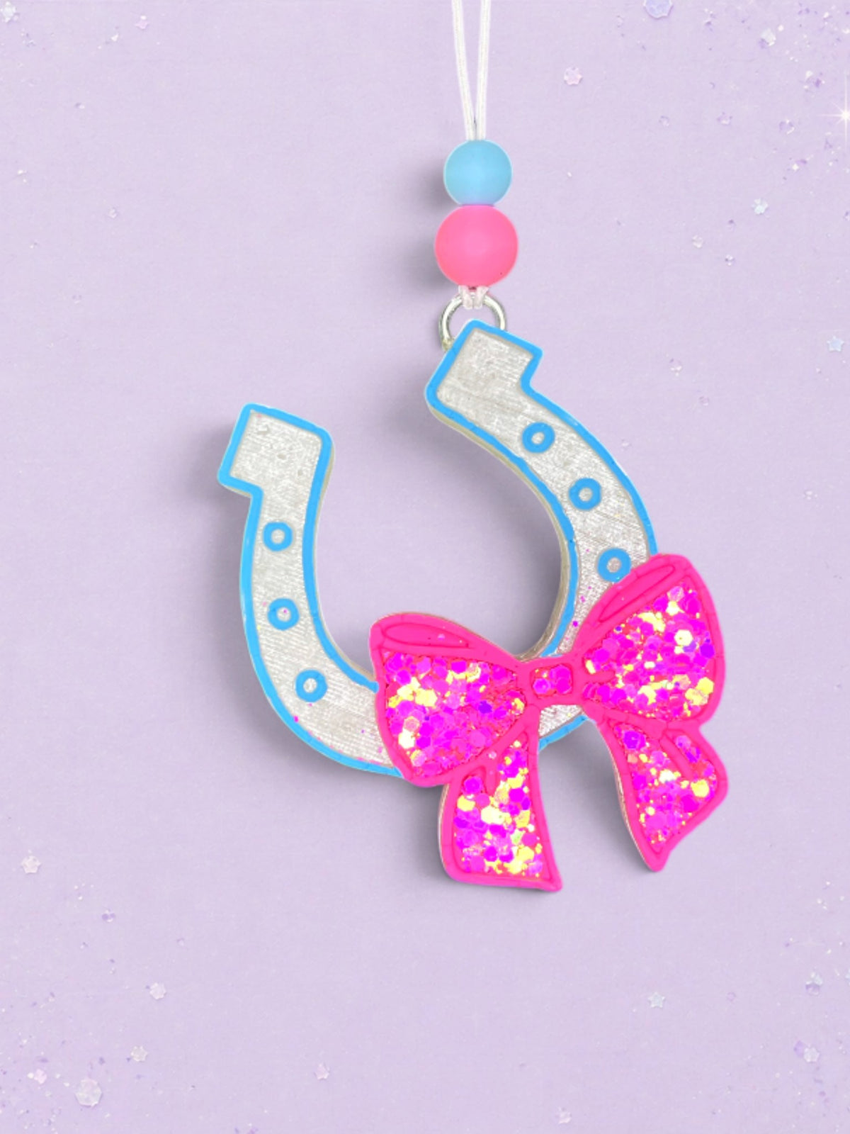 Horseshoe With Bow Freshie