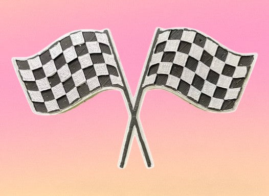 Checkered Flag Freshie