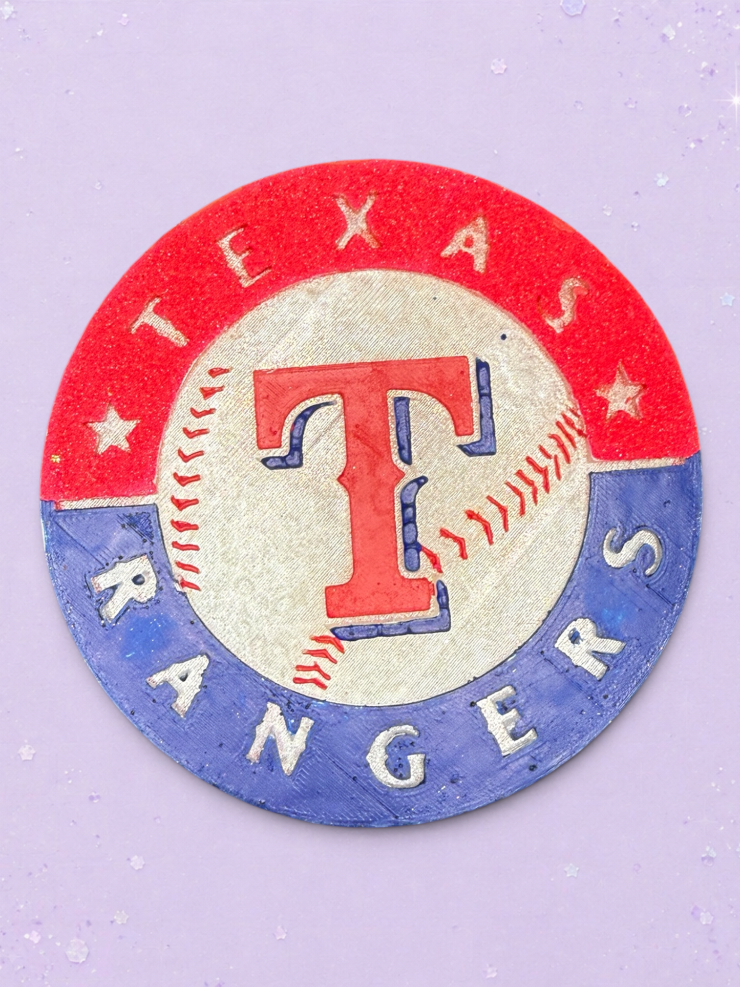 Texas Rangers Logo Freshie