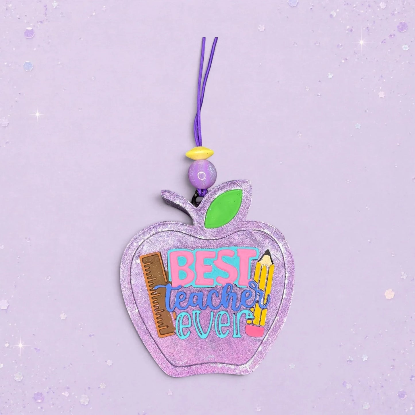 Best Teacher Ever Apple Freshie